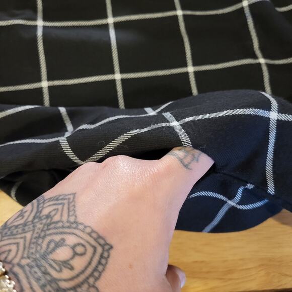 Hot Topic Black Strap Mini Dress Sleeveless Silver Buckle Stretch Small - Picture 4 of 14